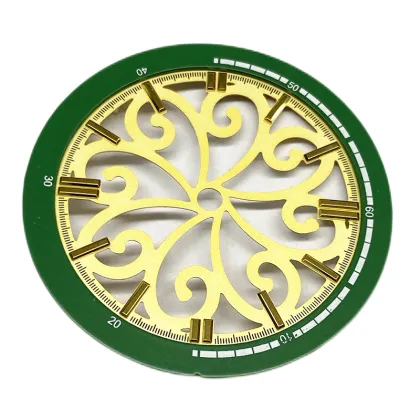 Lucky clouds Skeleton watch dial with applied index