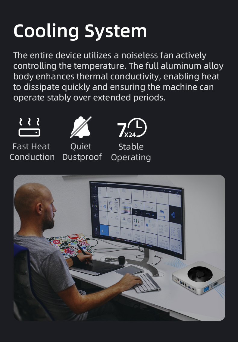 X26ul Fan Cooling