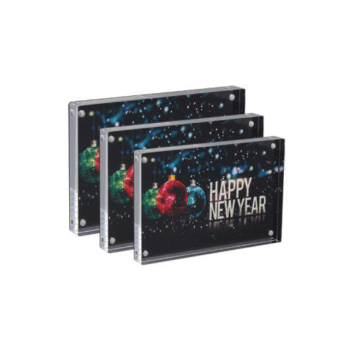 Apex Christmas New Year Abnehmbarer Acryl-Bilderrahmen