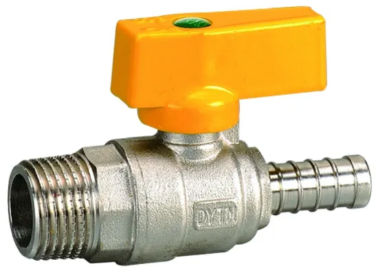 Brass Gas Control Valve/Gas Valve/Butterfly handle