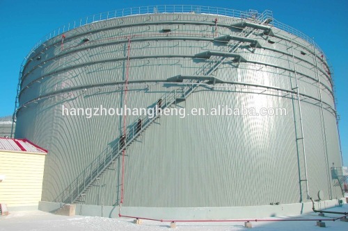 3000CBM water/fuel/oil/petroleum storage enamel coated steel tank as per ASME/EN/GB