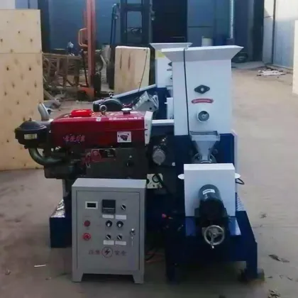 Small Floating Fish Feed Pellet Processing Machines