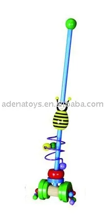 Little bear go-cart&toy car, wooden toy