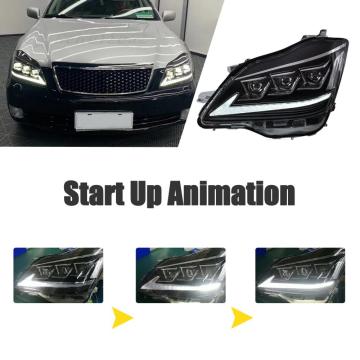 HCMOTIONZ LED FARÇONS PARA TOYOTA CROWN 12th Gen 2003-2018