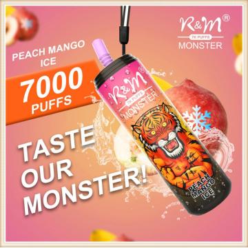 R＆Mモンスターキット7000パフ使い捨て蒸気