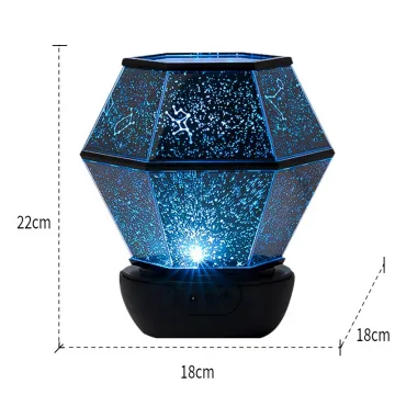 Smart star projector multicolor 3d night light projector star led night light as christmas gift box led