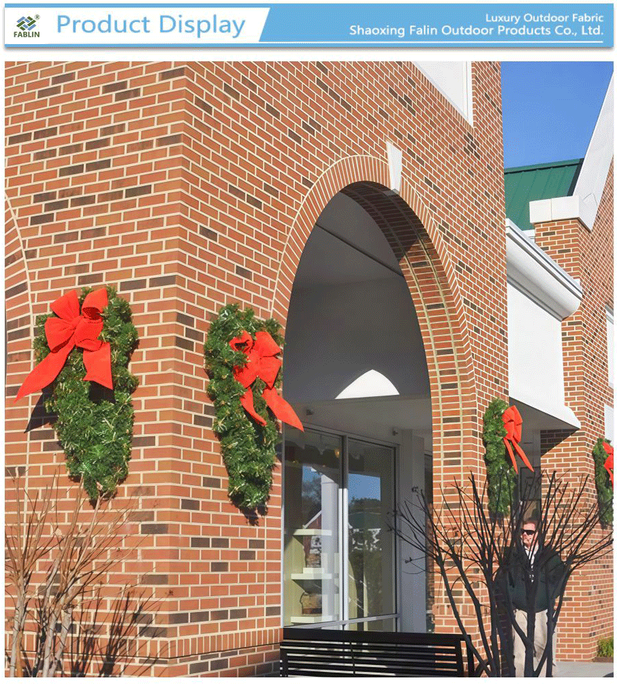 outdoor bowknot decoration