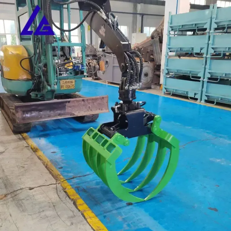 Clamshell Grapple for Industrial Waste Material Handling