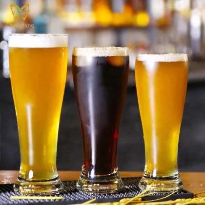 Nucleated 415ml Pilsner Tall Beer Glass