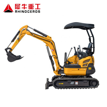 Promotion Irene XN18 !!! Prix ​​chinois pas pas cher excavateur 1 tonne 2 tonnes 3 tonnes excavatrices du robot de digger à vendre à vendre