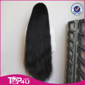 New products 2017 100% raw virgin natural unprocessed very long hair extensions