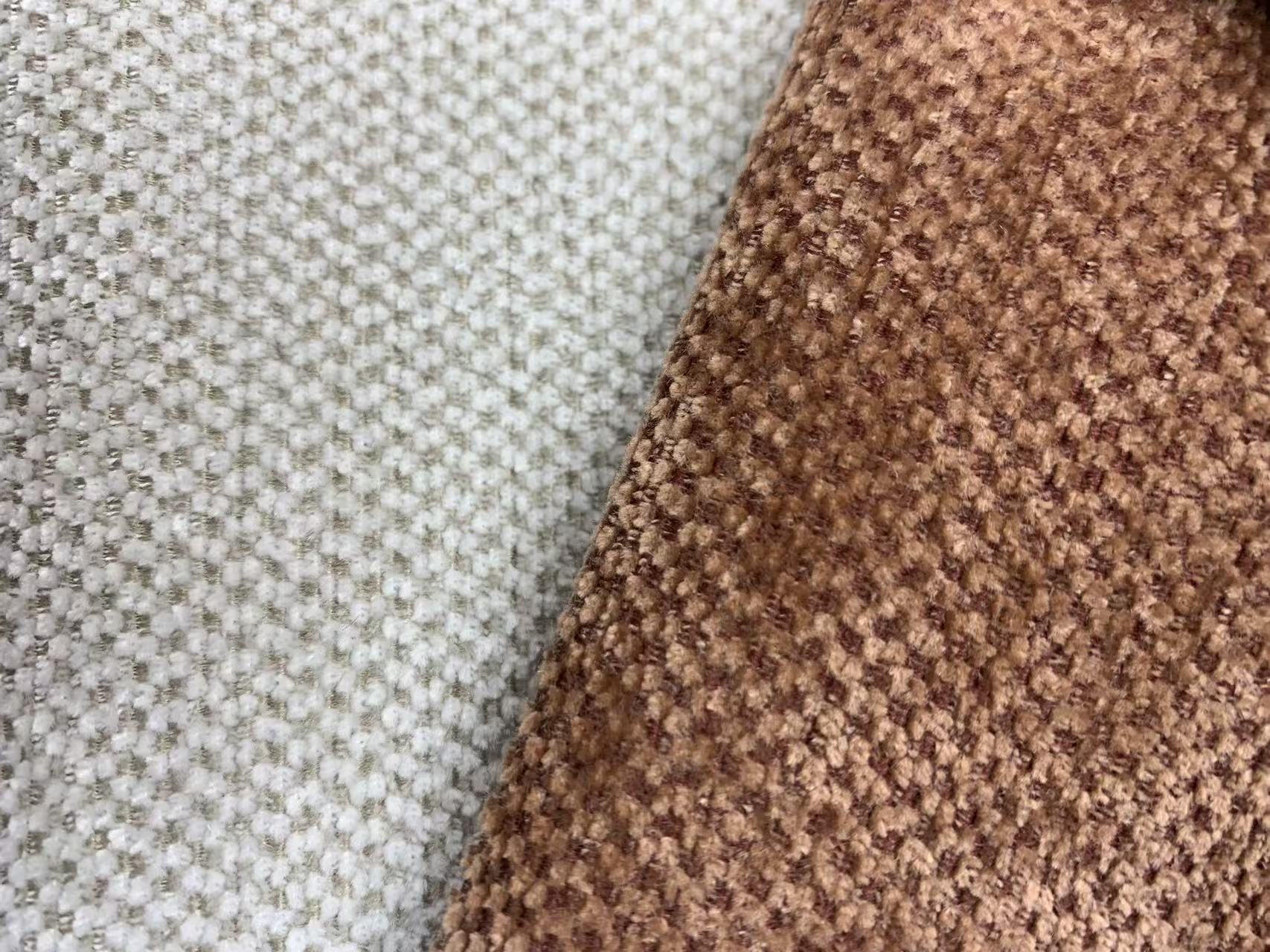 Performance Textured Chenille Fabric for Sofas and Chairs