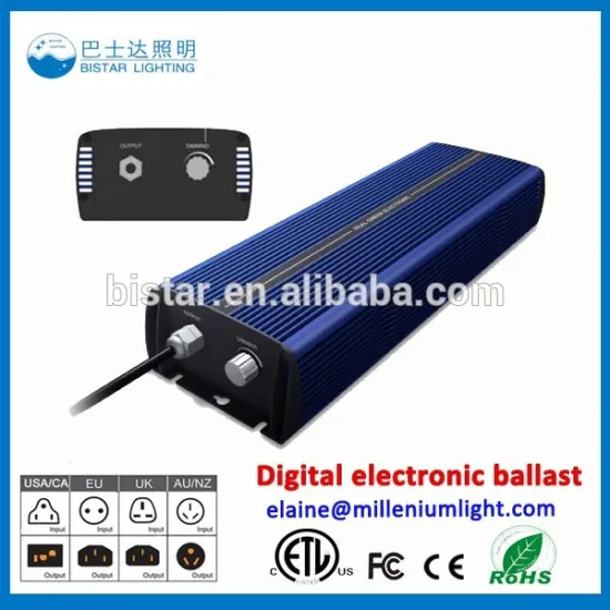 good quality dimmable electronic ballast dimming button 250w 400w 600w