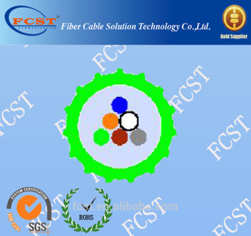 6 cores Fiber Optic Air Blown Fiber Unit (ABF)/Cable