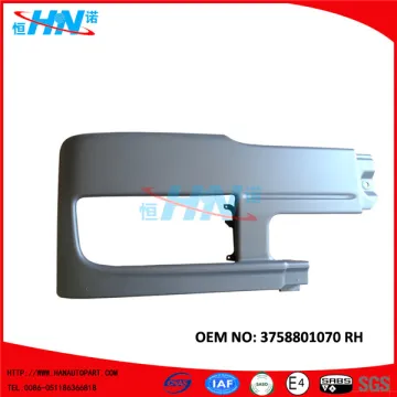 3758801070 Axor Front Bumper For Benz Heavy Truck Body Parts