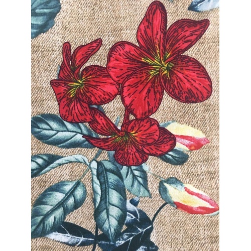 Texture Design Rayon Poplin shuttle 45S Printing Fabric