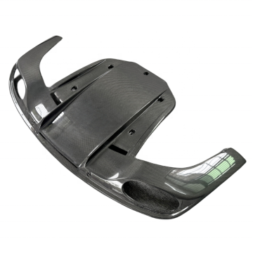 V8S Style Carbon Fiber Rear Lip and Rear Diffuser Body Kit for 2012-2014 Bentley Continental GT & GTC