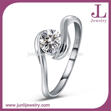 Hot Sale Diamond Silver Ring 925 Sterling Silver Jewelry For Woman