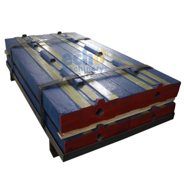 Martensitic Steel 320 Mobile Tracked Crusher Parts: Blow Bar for Mixed Concrete and Rebars Crushing
