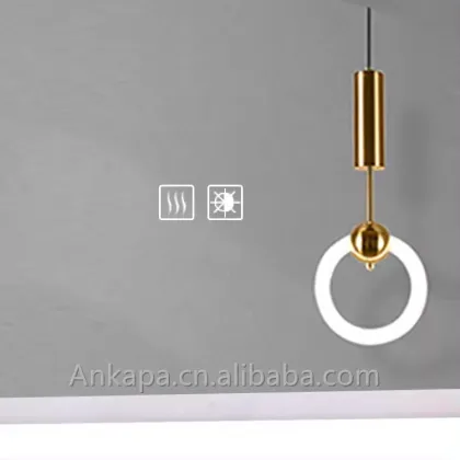 High-Tech Smart Irregular Shaped Silver LED Lighted Intelligent Mirror for Hotels