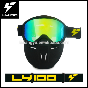 HC Koruma TPU Çerçevesi ve Polikarbonat Lens Malzeme Maskesi MX Goggles