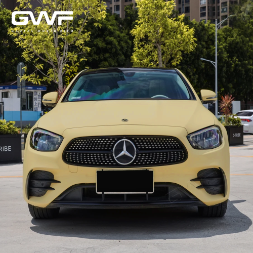 Matte AMG Desert de color amarillo PPF Self Self Healing