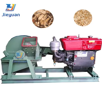 Wood Chip Pellet Machine with Chipper Crusher and Wood Shredder