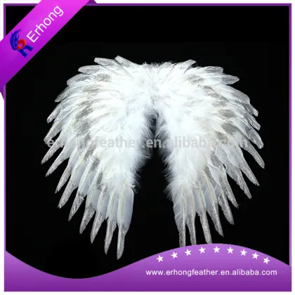 Wholesale Christmas Decorations Feather Angel Wings