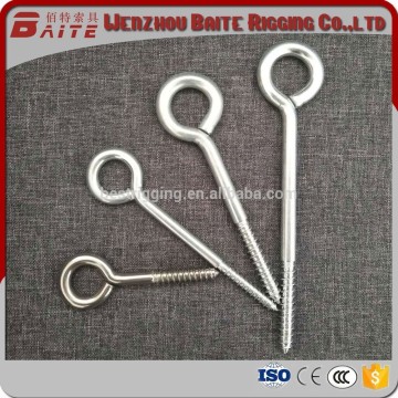 Carabiner Wholesale Hot Selling High Quality Steel Electric Galvanized or Stainless Steel swing hook Eye Bolt