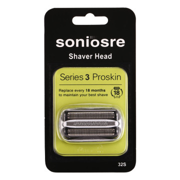 Braun Series 3 Razor Mesh Blades: 32S, 32B, 21B, 3010, 3020