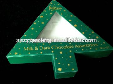 Wholesale Best Quality Triangle Shaped Christmas Gift Box