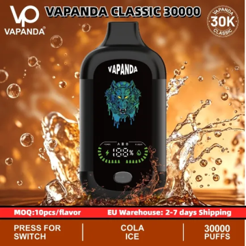 Vapanda क्लासिक 30000 पफ्स डिजिटल स्क्रीन 30k vape