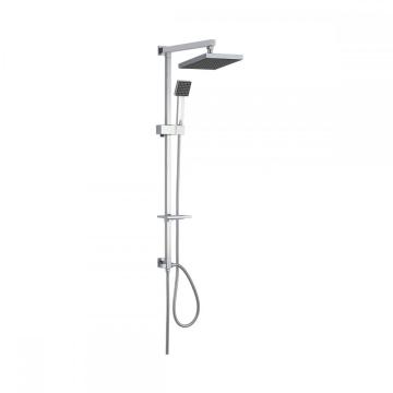 Rainfall square type head shower for bathrooms