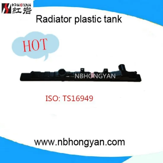 blow molding plastic tank in radiator for MA, auto radiator tank molding type