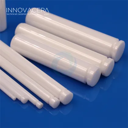 Polishing Zirconium Oxide (ZrO2) Zirconia Ceramic Piston Shaft