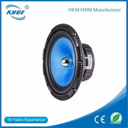 Jinda Competition Brand Blue 6.5'' Composite Fiberglass 2Way Car Component Speaker