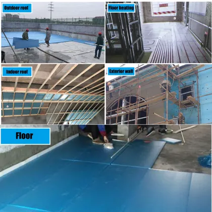 Graphite Crystal XPS Foam Board - New Formula Insulation Building Material