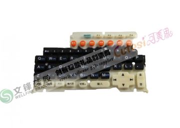 Water Proof Silicone Rubber Push - Button For Electronic Dictionary Meet With Fda And Lfgb