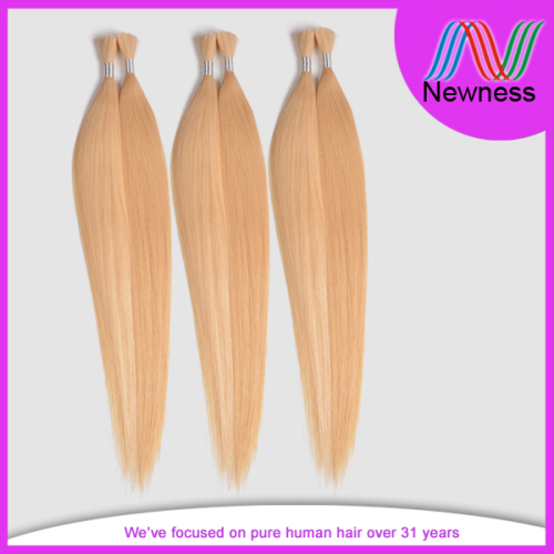 Wholesale 100% unprocessed virgin 613 blonde hair weave