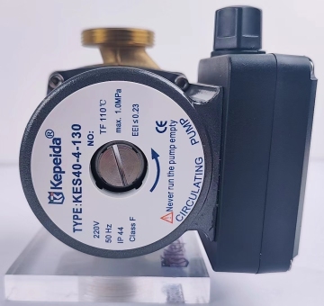 Pompa di circolazione dell'acqua calda per casa - Testa della pompa di ferro elettrico con frequenza variabile e design schermato per permanente magnete
