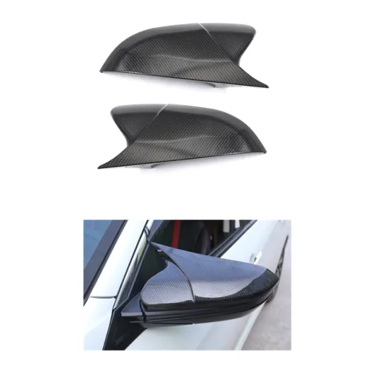 High Quality ABS Side Mirror Covers for 10th Gen Honda Civic - M Style Mirror Caps 2016-2020