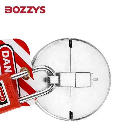 Durable Aluminum Alloy Clamp Oil Drum Cover with Lockout for 72-85mm Outer Diameter