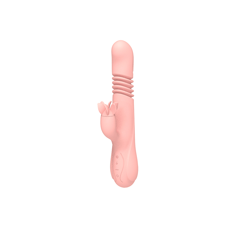 ODM IPX6 Silicone ABS Pink Vibrating Wand