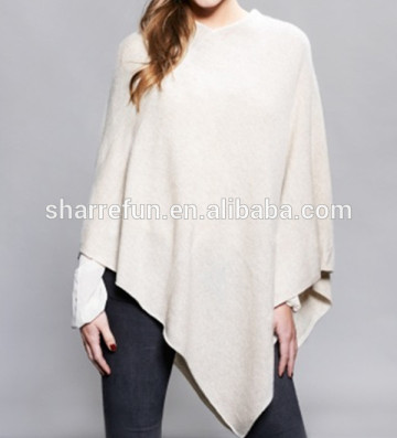 pure cashmere poncho for ladies