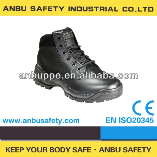 black brand USA style anti-smashing waterproof stealth force army boots