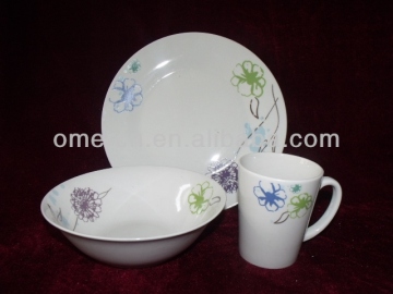 12 pcs porcelain ware dinner set