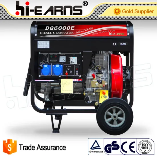 New design! 5KW barbie single phase air cooled diesel generator