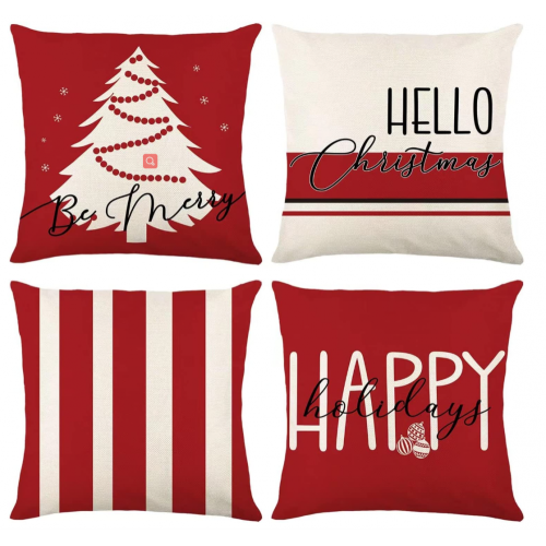 Travesseiro de Natal Pillow Pillow Decorativo Inverno