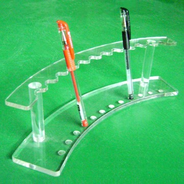 Rondure Acrylic Pen Holder,Pen Stand,Pen Display Rack