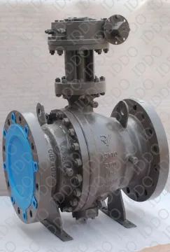 2 Pieces Trunnion-Mounted Ball Valve